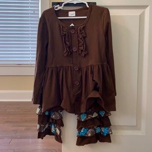 Ruffle Pants Outfit size 4/5